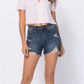 HI-RISE DESTROYED CUTOFF Shorts - Judy Blue