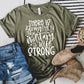 322. Military Wife Strong - White Ink