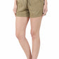 Linen Drawstring Shorts with Pockets