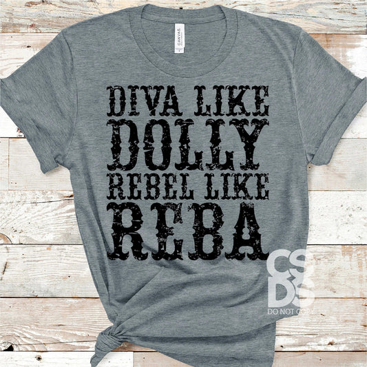 410. Diva & Rebel - Black Ink