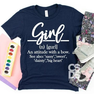 Girl Definition YOUTH - White Ink