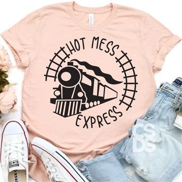 494. Hot Mess Express Train - Black Ink