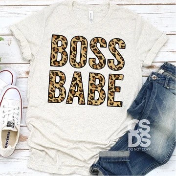 464. Leopard Boss Babe - Full Color