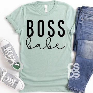 465. Boss Babe - Black Ink