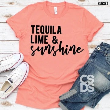 451. Tequila, Lime, & Sunshine - Black Ink