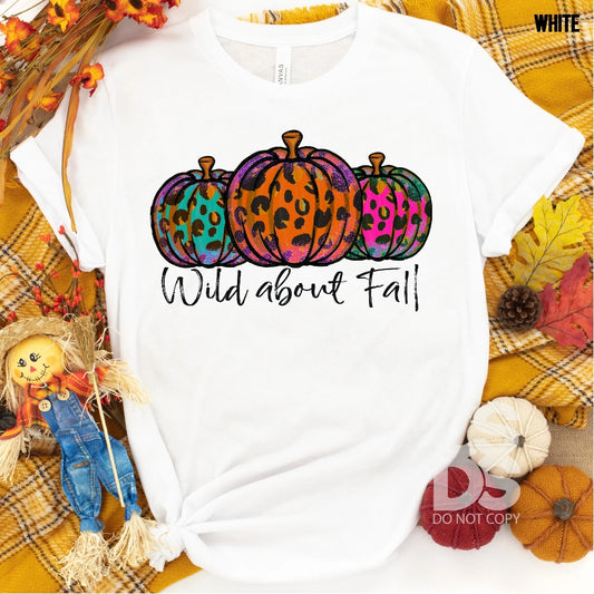 534. Colorful Leopard Pumpkins Wild About Fall - Full Color