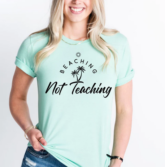 21. Beaching not Teaching - Black Ink