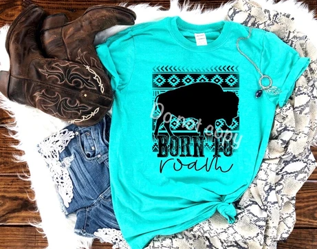 300. Born to Roam Full Design - Black Ink