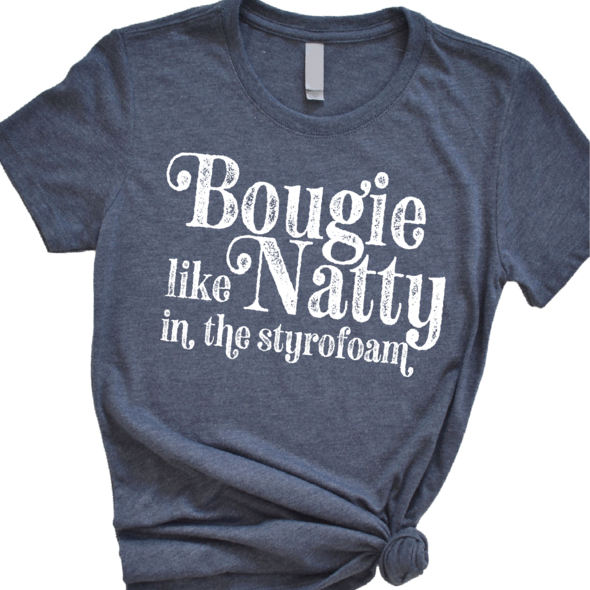 411. Bougie Like Natty - White Ink