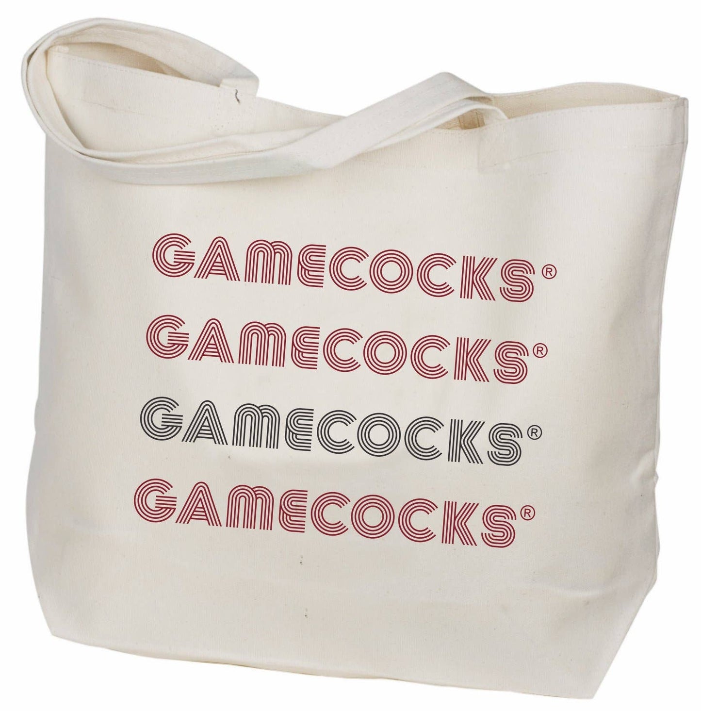 Retro Canvas Tote Bag - South Carolina