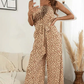 Strapless Wide Leg Jumpsuit