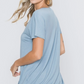 Dusty Blue Light Weight Top