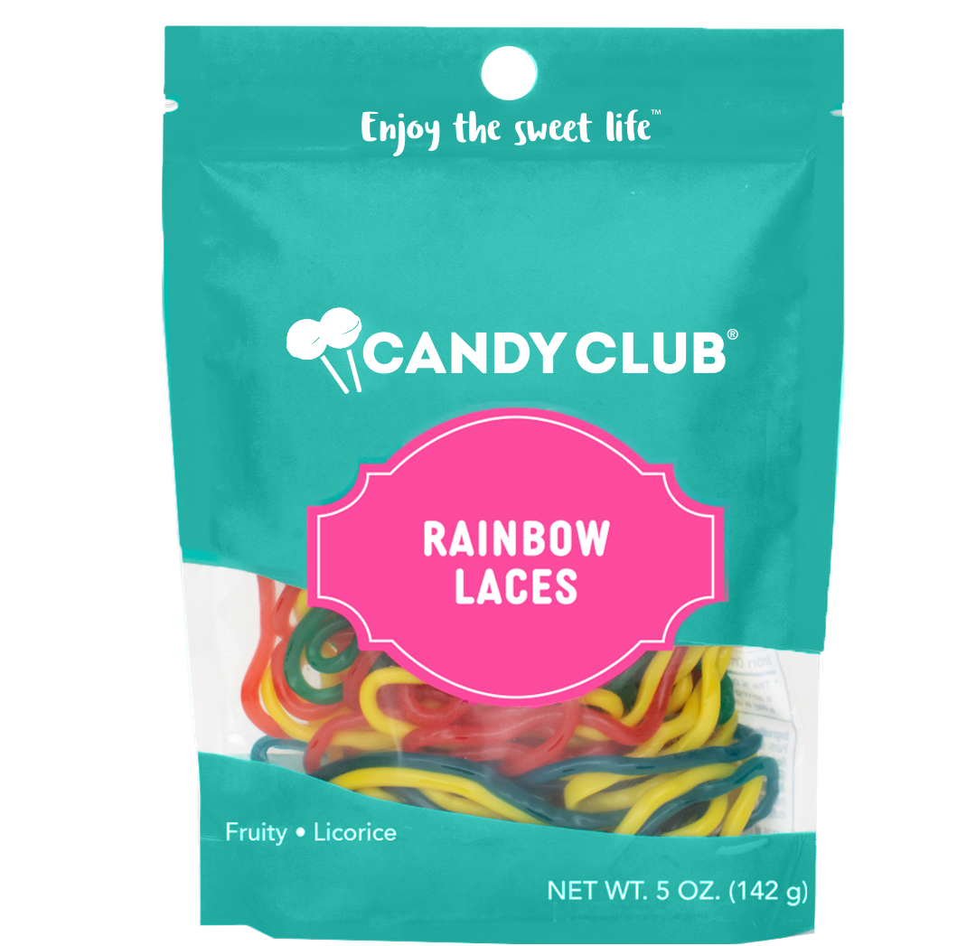 Candy Rainbow Laces in Bag