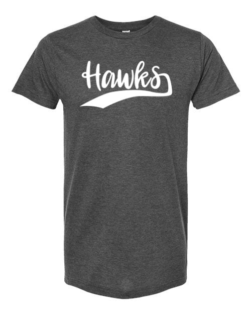 Script Tee - White Ink