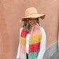 Fairbury Hat With Braided Accent Tan