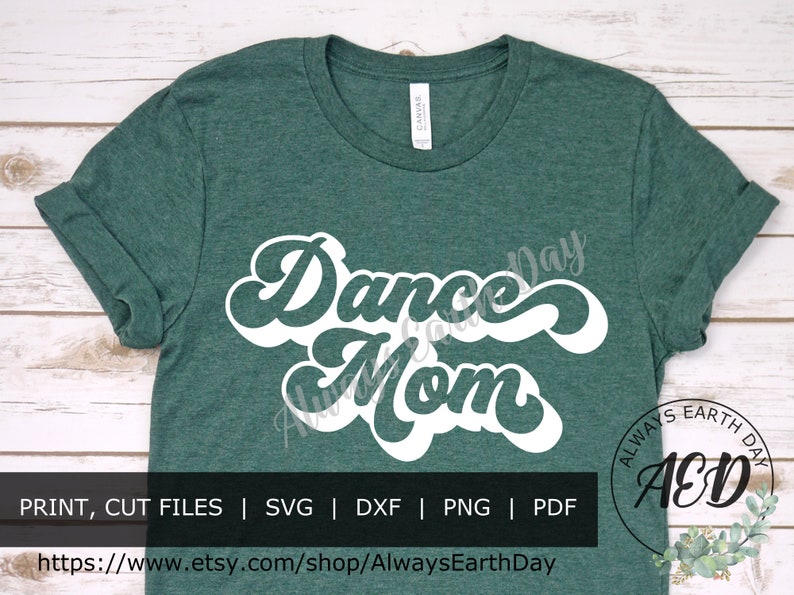 40. Dance Mom - White Ink