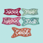 Personalized Popsicle Holders (Mermaid & Solids)