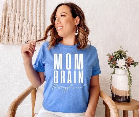 474. Mom Brain - White Ink