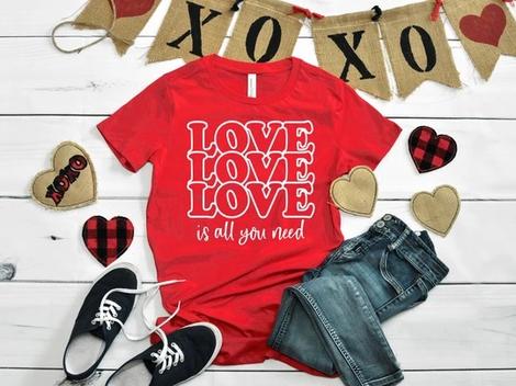 218. Love Is All You Need - White Ink