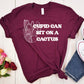 22. Cupid can sit on a cactus - White Ink