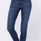 MID-RISE MINERAL WASH RELAXED FIT - Judy Blue