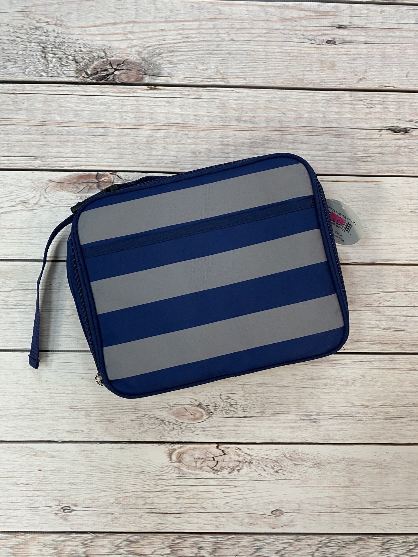 Viv & Lou Navy Stripes Lunchbox