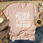 66. Stressed, Blessed, Pumpkin Spice Obsessed.- White Ink