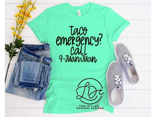 614. Taco Emergency - Black Ink