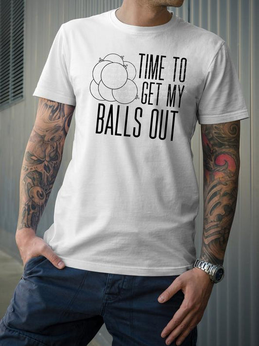 70. Time To Get My Balls Out - Black Ink